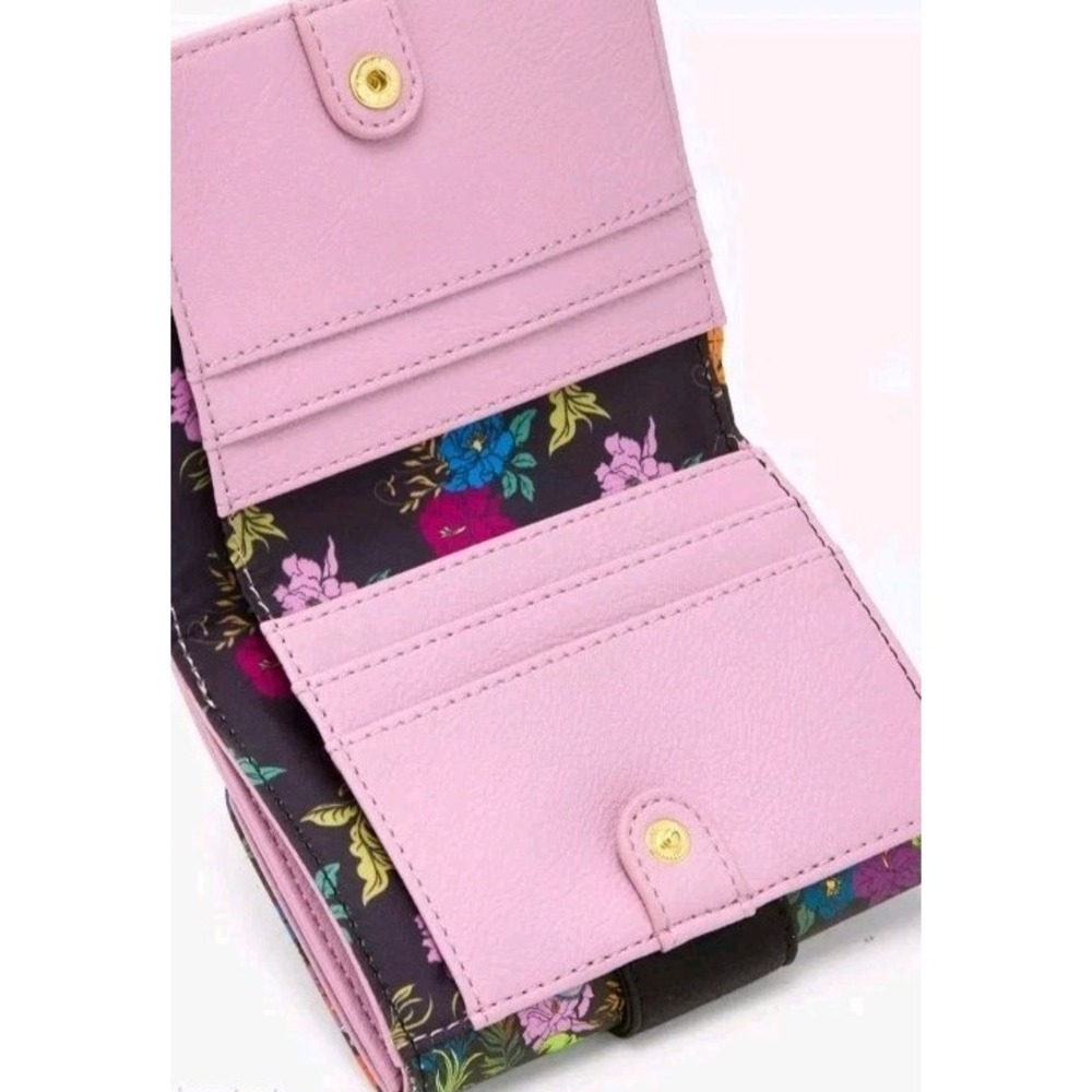 Loungefly Nightmare Before Christmas Oogie Boogie Floral Buckle Backpack Wallet - Picture 5 of 9